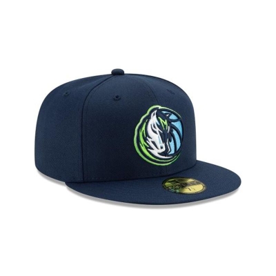 Sapca New Era Dallas Mavericks NBA 2019 NBA Authentics City Series Alt 59FIFTY Fitted - Albastri